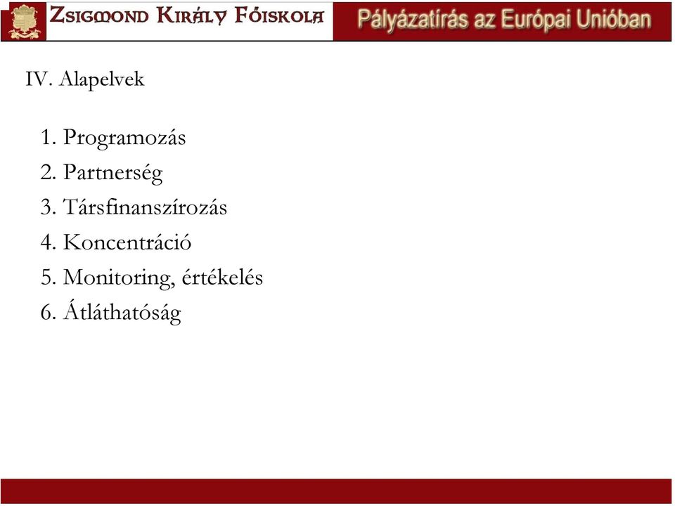 Társfinanszírozás 4.