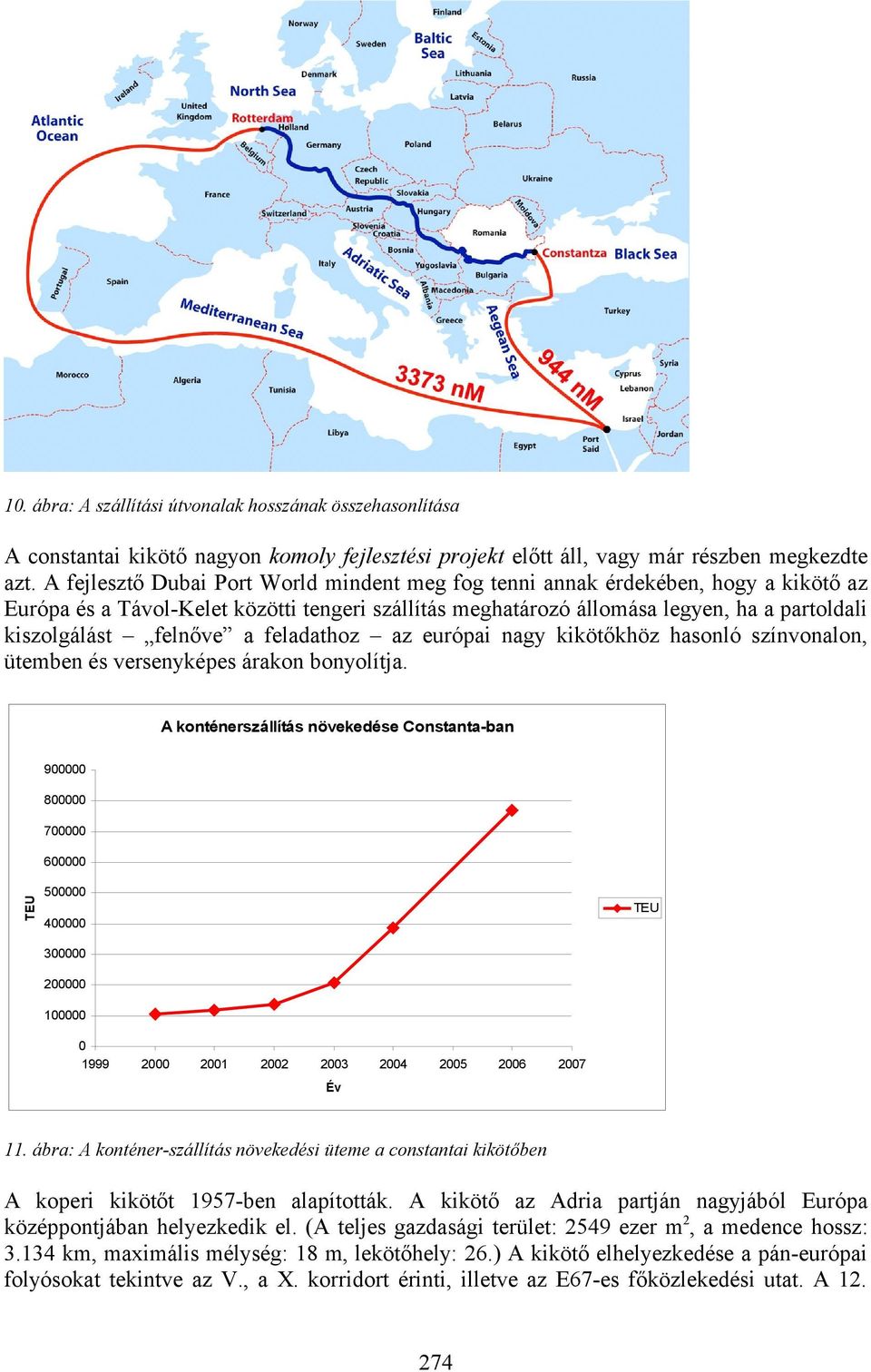 felnőve a feladathoz az európai nagy kikötőkhöz hasonló színvonalon, ütemben és versenyképes árakon bonyolítja.