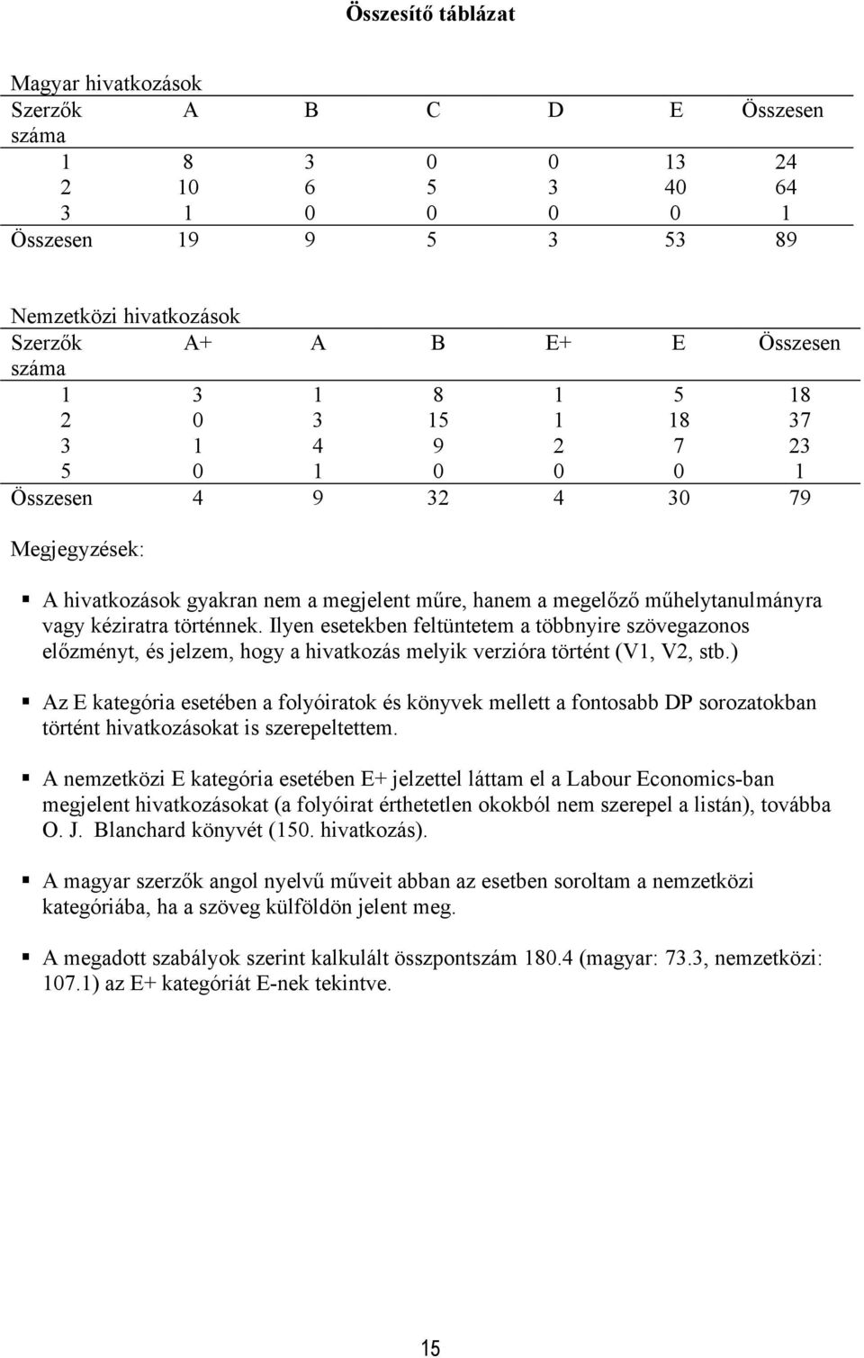 történnek. Ilyen esetekben feltüntetem a többnyire szövegazonos előzményt, és jelzem, hogy a hivatkozás melyik verzióra történt (V1, V2, stb.