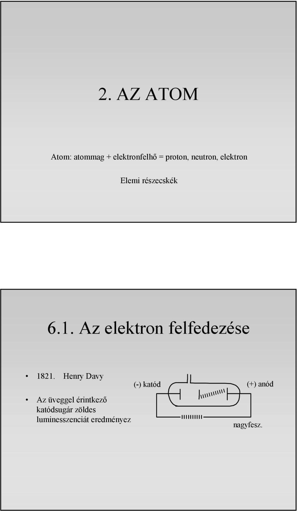 . Az elektron felfedezése 82.