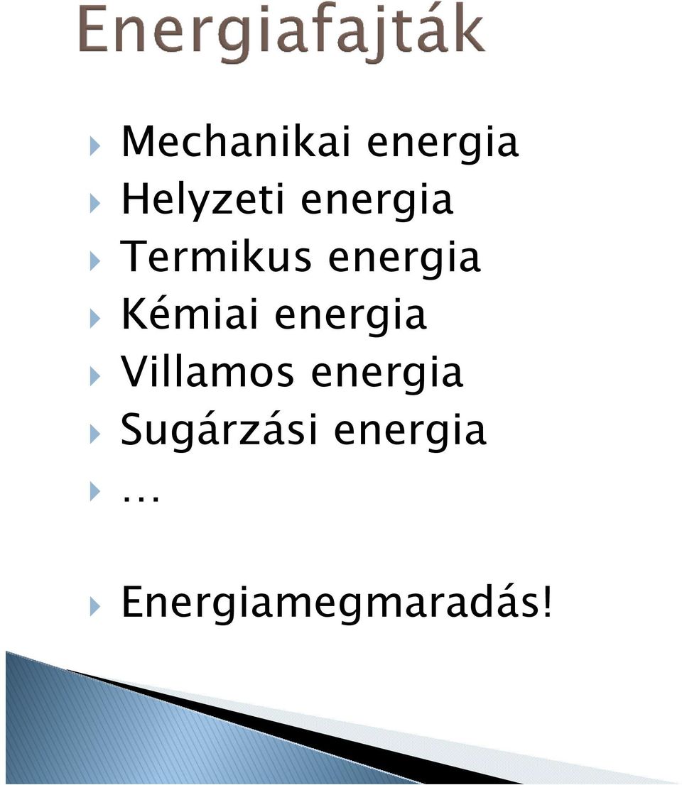 Kémiai energia Villamos