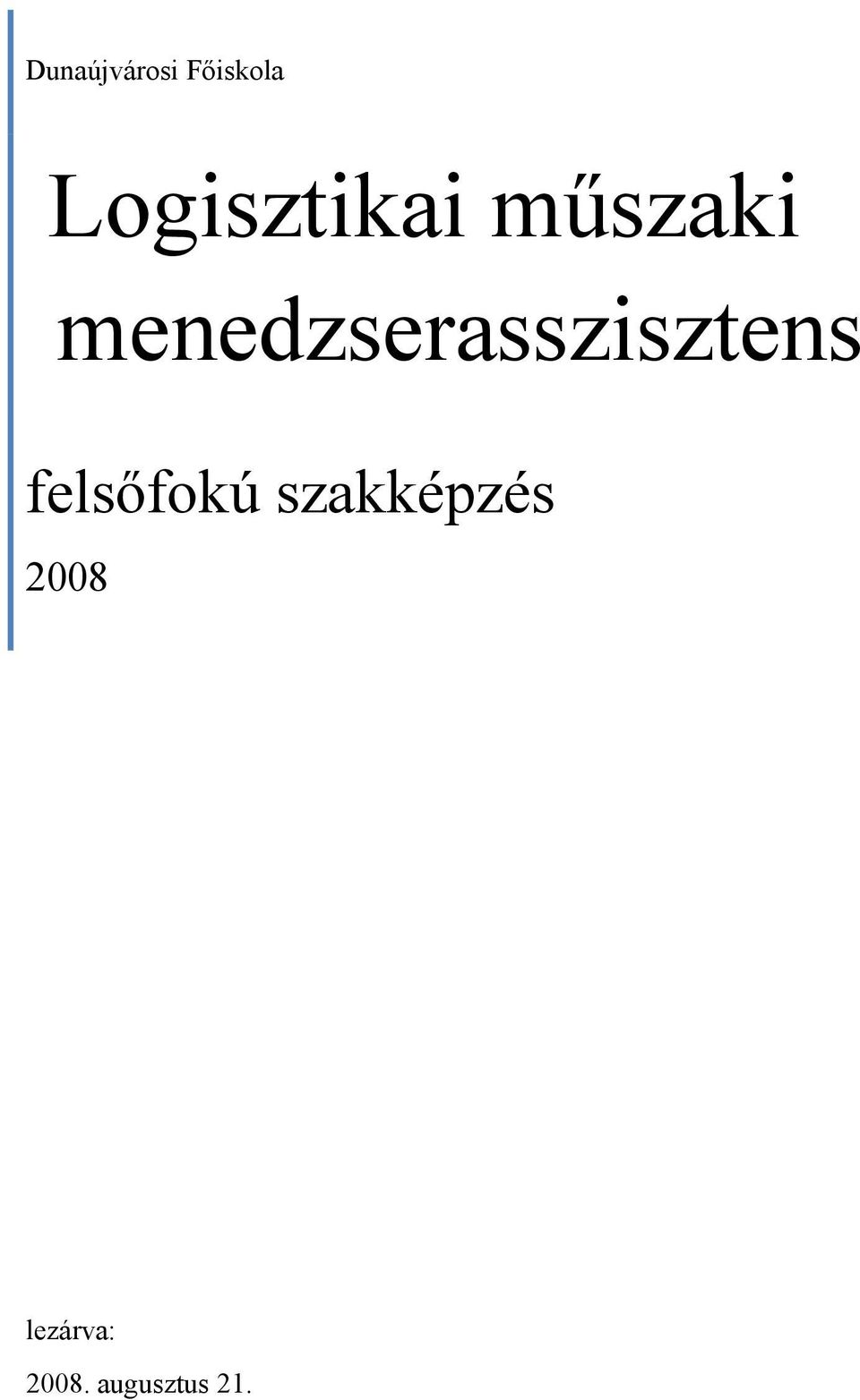 menedzserasszisztens