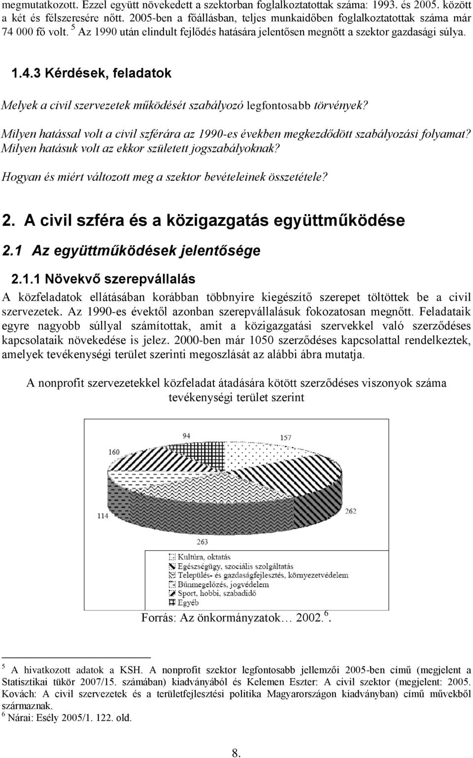 Milyen hatással volt a civil szférára az 1990-es években megkezdődött szabályozási folyamat? Milyen hatásuk volt az ekkor született jogszabályoknak?