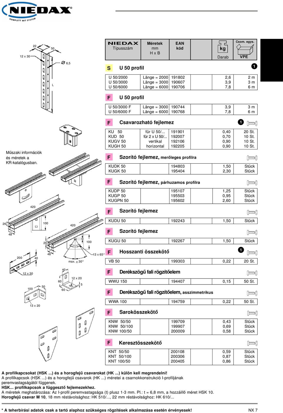 KU horizontal 905 0,90 0 t.