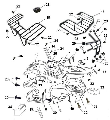 F09 碟 刹 总 成 BRAKE ASSY 1 45010300k000 2 45020300k000 3 45030300k000 4 45500400n000 5 45040300k000 6 45400400n000 7 45050300k000 8 45060300k000 9 45070300k000 10 578708025125 11 930008000000 12