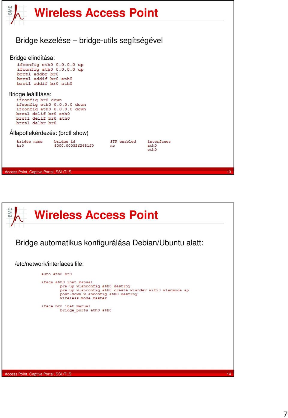 Captive Portal, SSL/TLS 13 Wireless Access Point Bridge automatikus