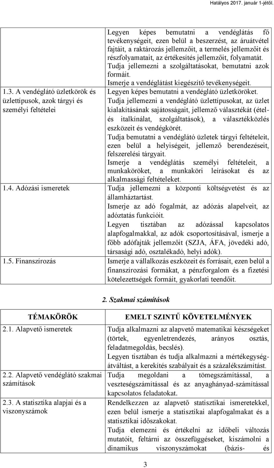 Ismerje a vendéglátást kiegészítő tevékenységeit. Legyen képes bemutatni a vendéglátó üzletköröket.