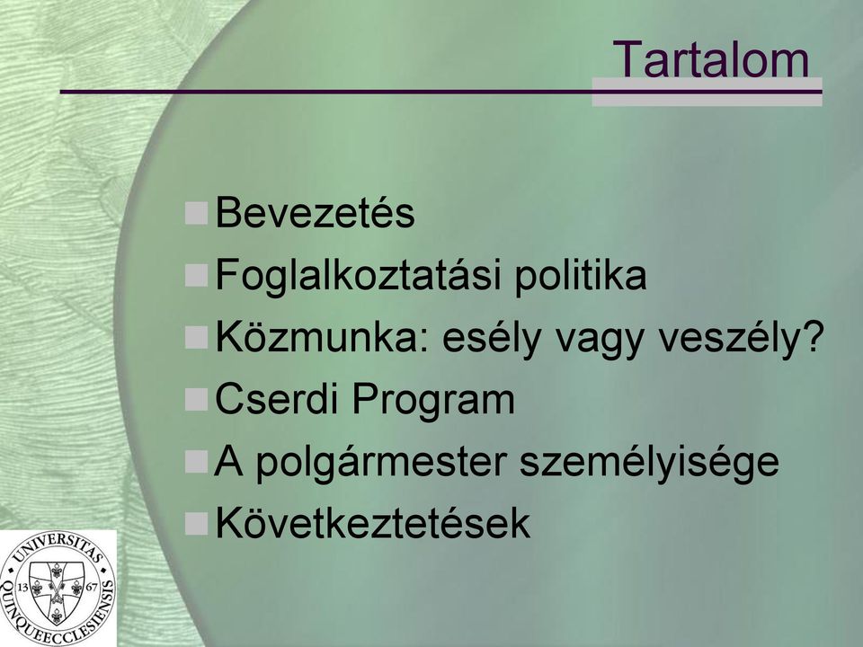 Közmunka: esély vagy veszély?