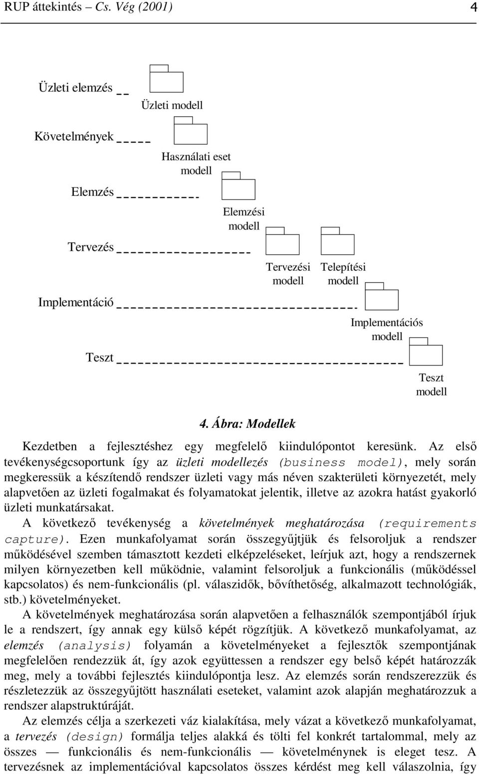 modell 4. Ábra: Modellek Kezdetben a fejlesztéshez egy megfelelő kiindulópontot keresünk.