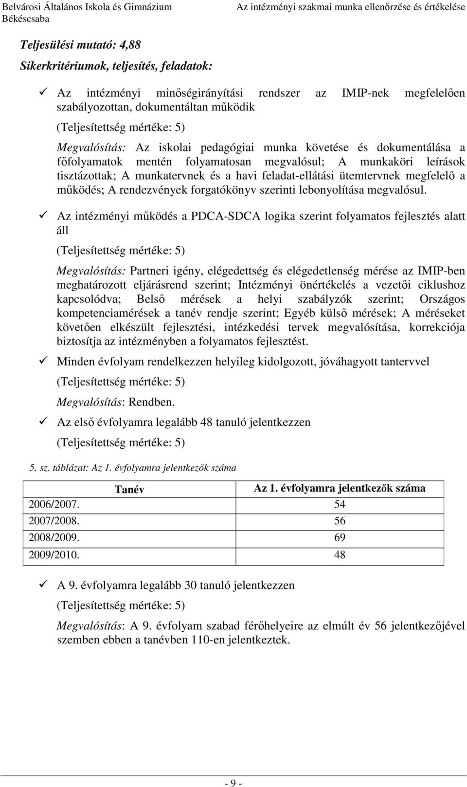 A rendezvények forgatókönyv szerinti lebonyolítása megvalósul.