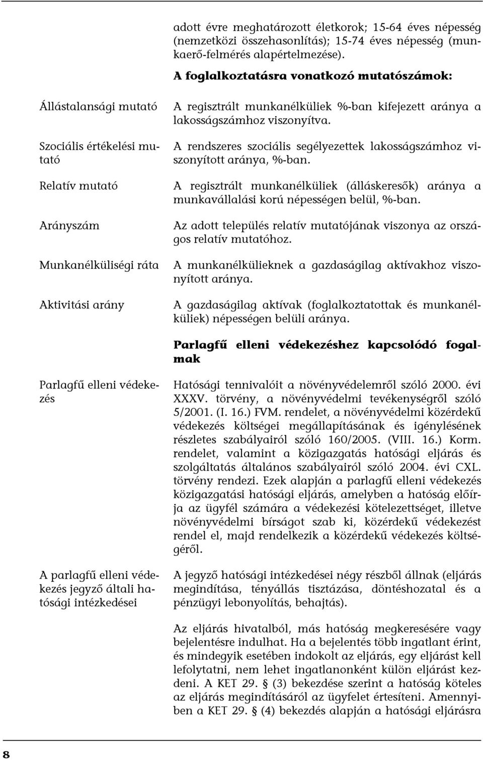 kifejezett aránya a lakosságszámhoz viszonyítva. A rendszeres szociális segélyezettek lakosságszámhoz viszonyított aránya, %-ban.