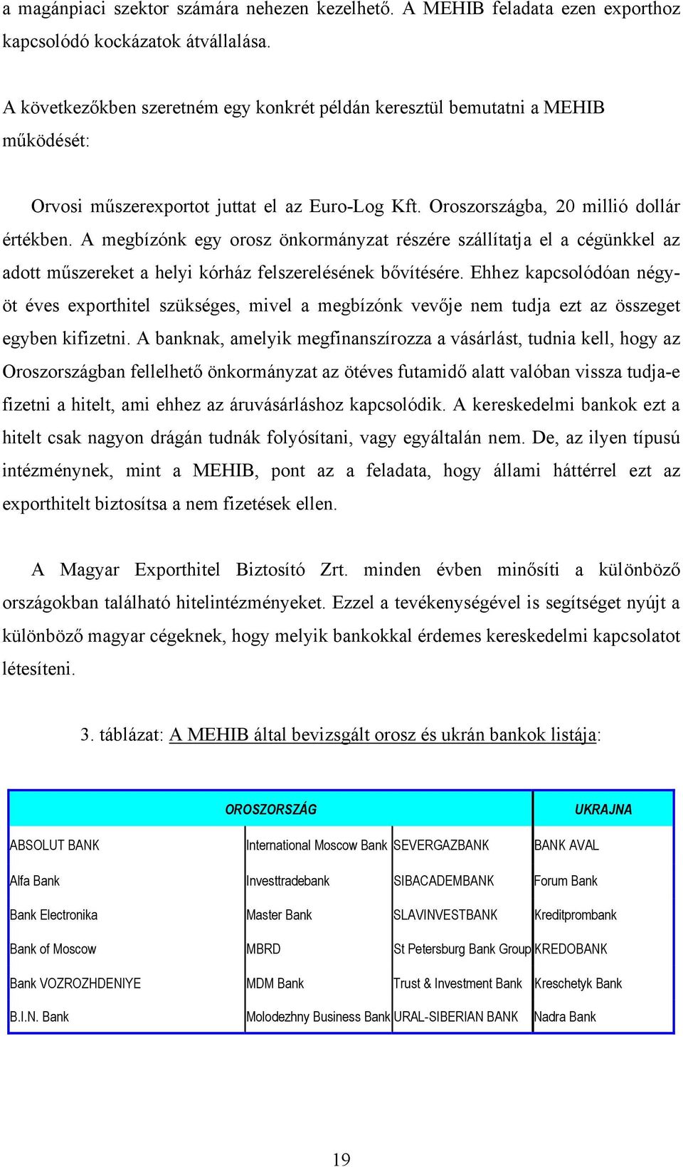 A megbízónk egy orosz önkormányzat részére szállítatja el a cégünkkel az adott műszereket a helyi kórház felszerelésének bővítésére.