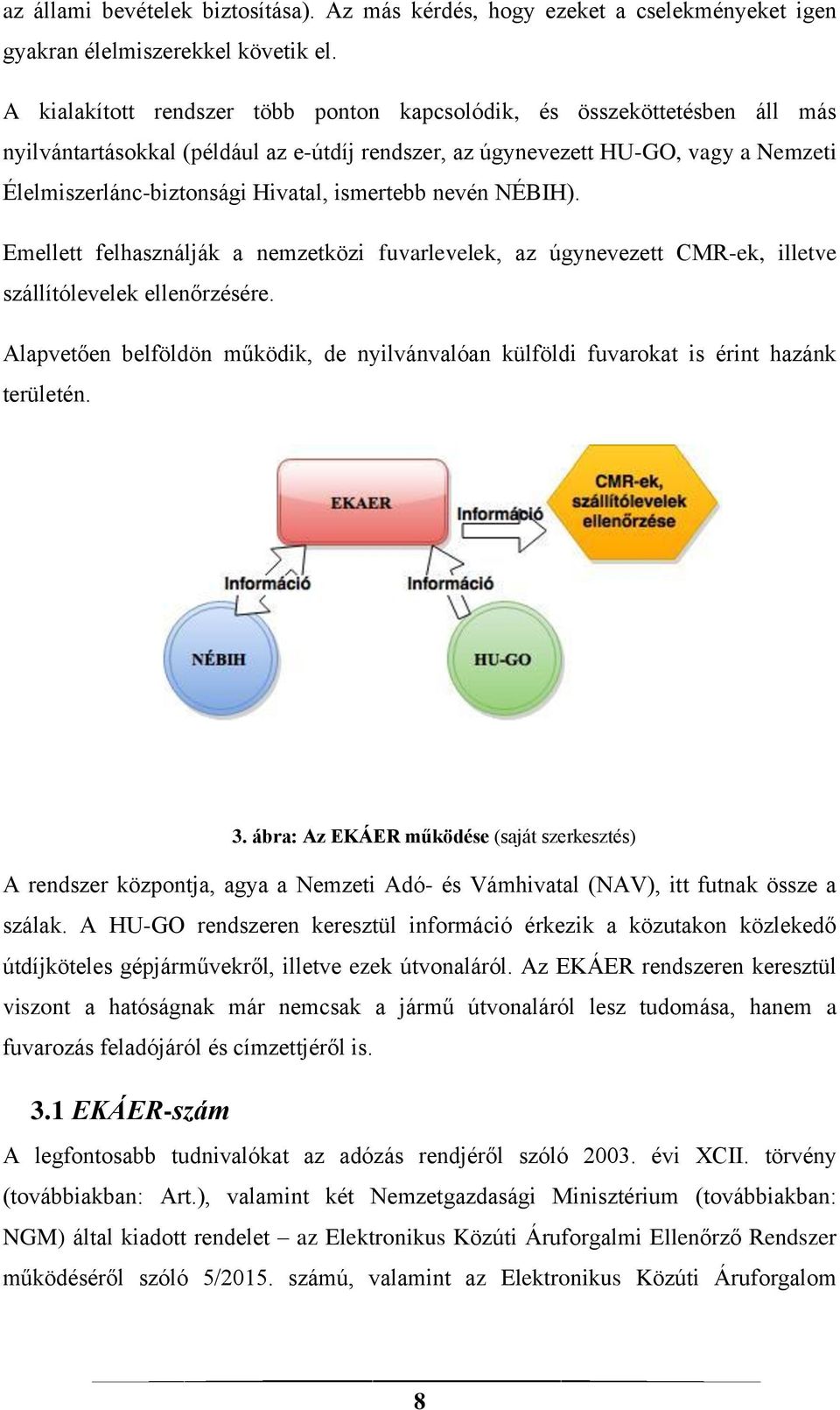 ismertebb nevén NÉBIH). Emellett felhasználják a nemzetközi fuvarlevelek, az úgynevezett CMR-ek, illetve szállítólevelek ellenőrzésére.