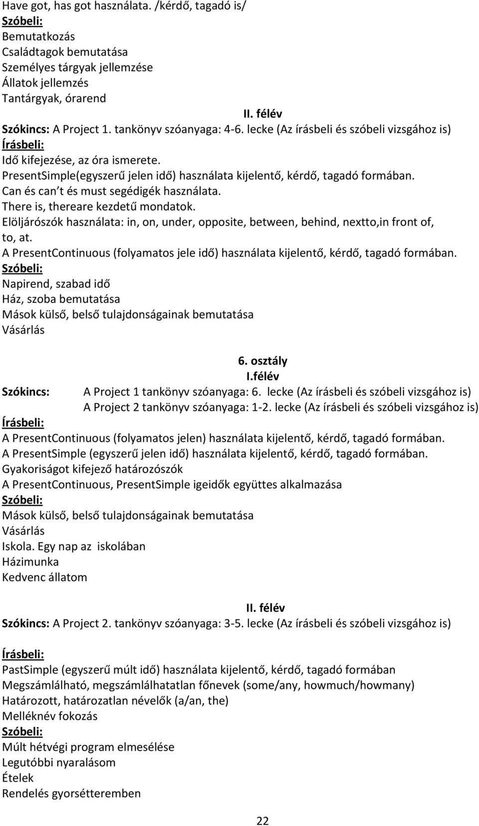 Can és can t és must segédigék használata. There is, thereare kezdetű mondatok. Elöljárószók használata: in, on, under, opposite, between, behind, nextto,in front of, to, at.