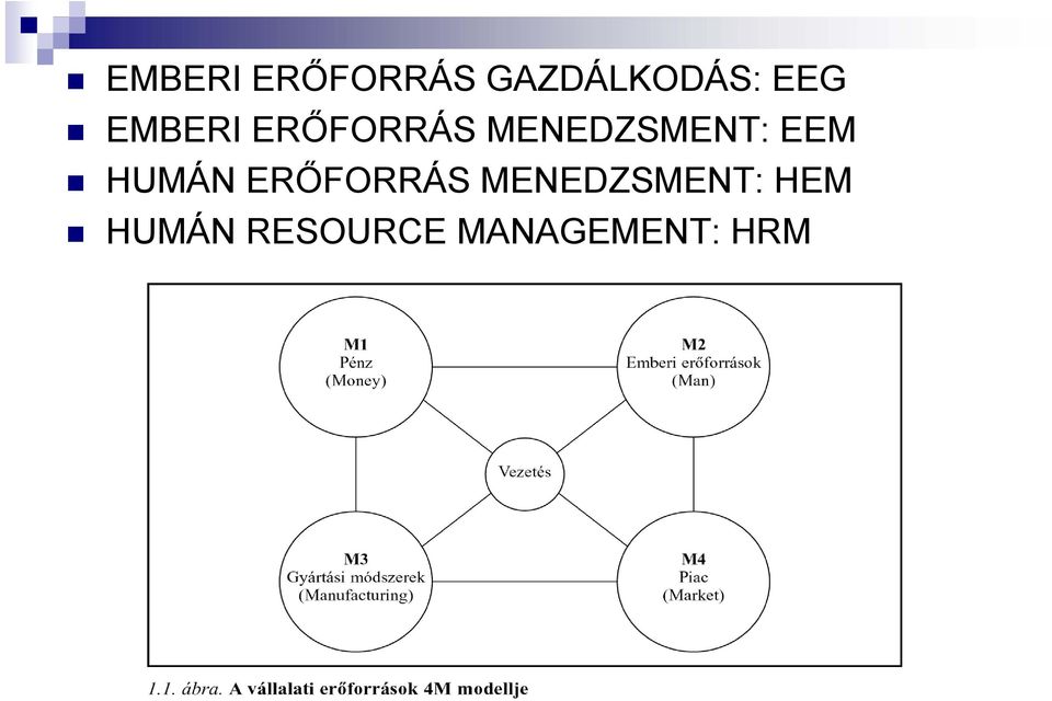 MENEDZSMENT: EEM HUMÁN ERŐFORRÁS