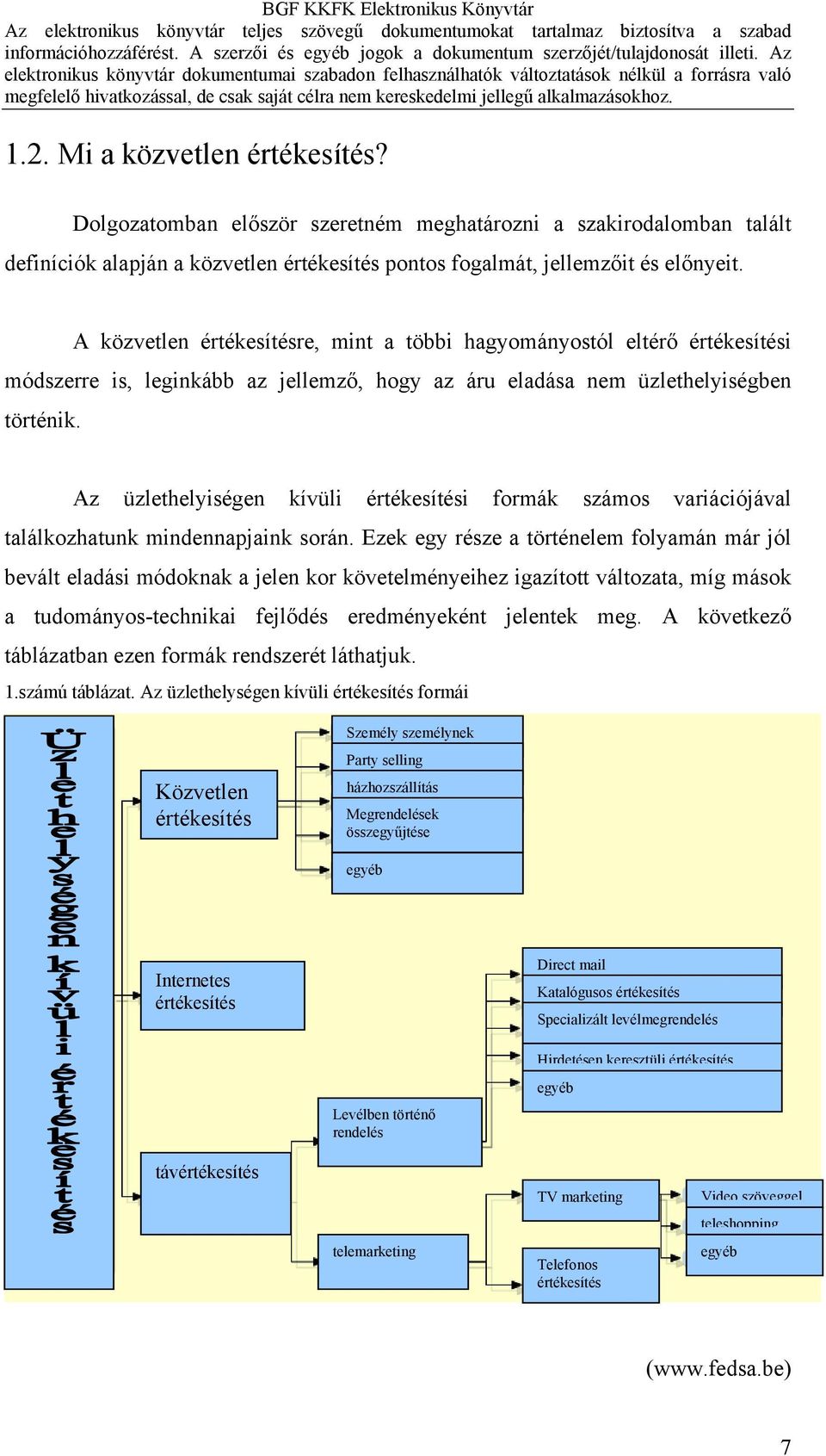 Az üzlethelyiségen kívüli értékesítési formák számos variációjával találkozhatunk mindennapjaink során.