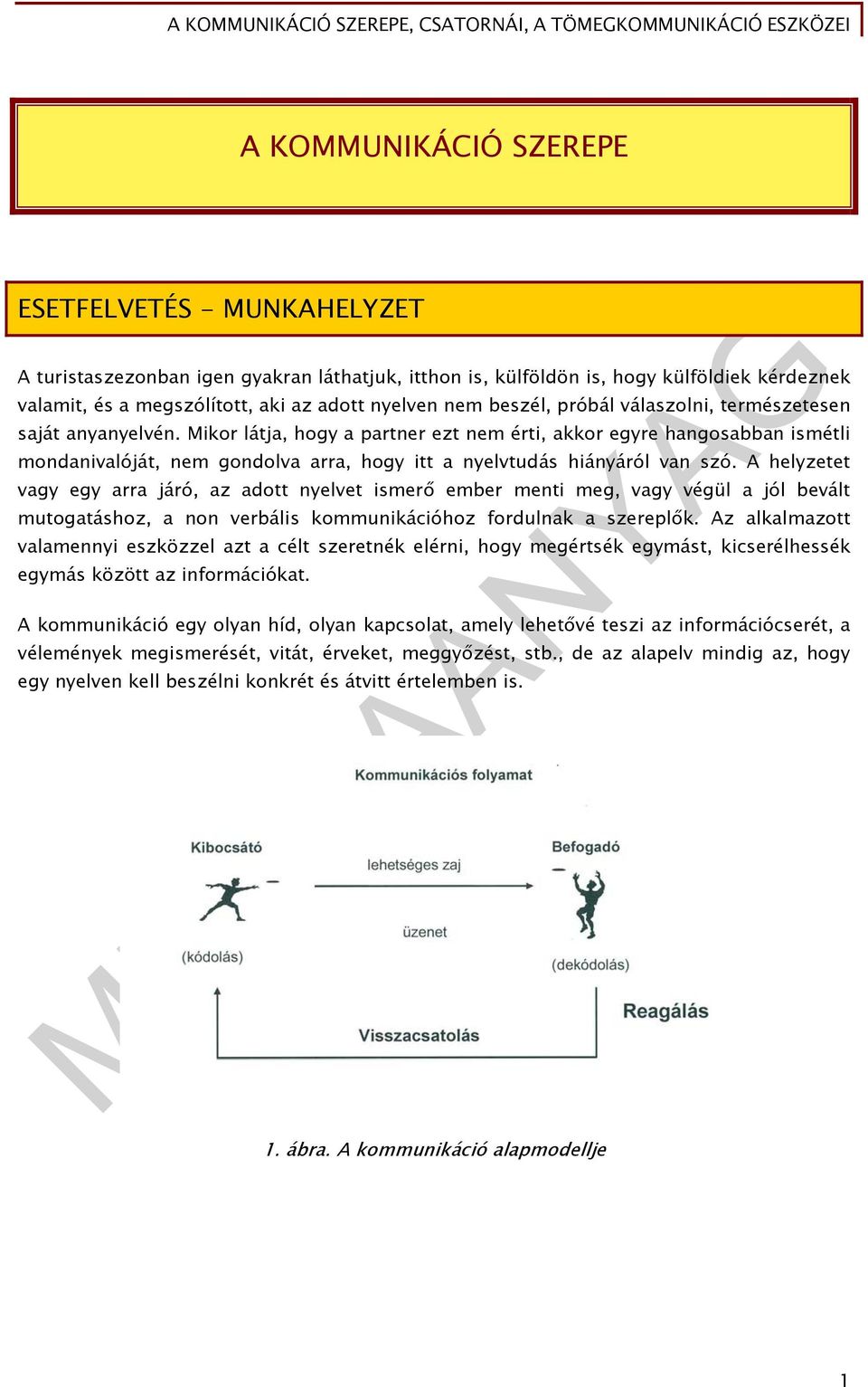 Mikor látja, hogy a partner ezt nem érti, akkor egyre hangosabban ismétli mondanivalóját, nem gondolva arra, hogy itt a nyelvtudás hiányáról van szó.