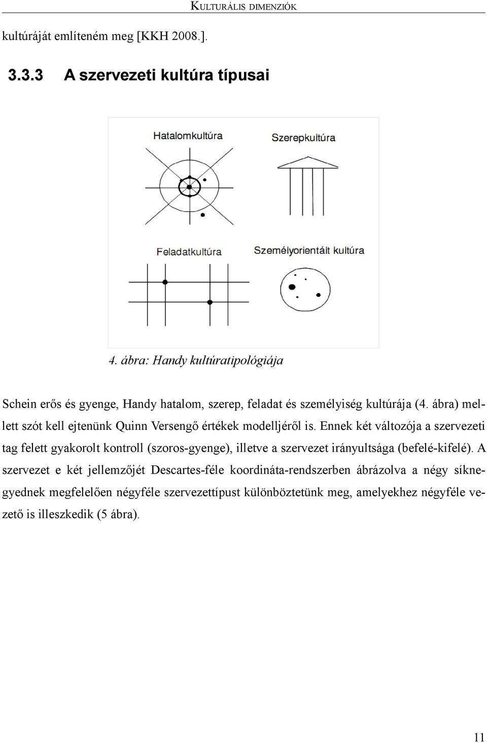 ábra) mellett szót kell ejtenünk Quinn Versengő értékek modelljéről is.