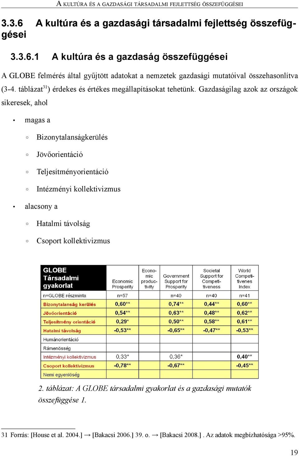 táblázat) érdekes és értékes megállapításokat tehetünk.