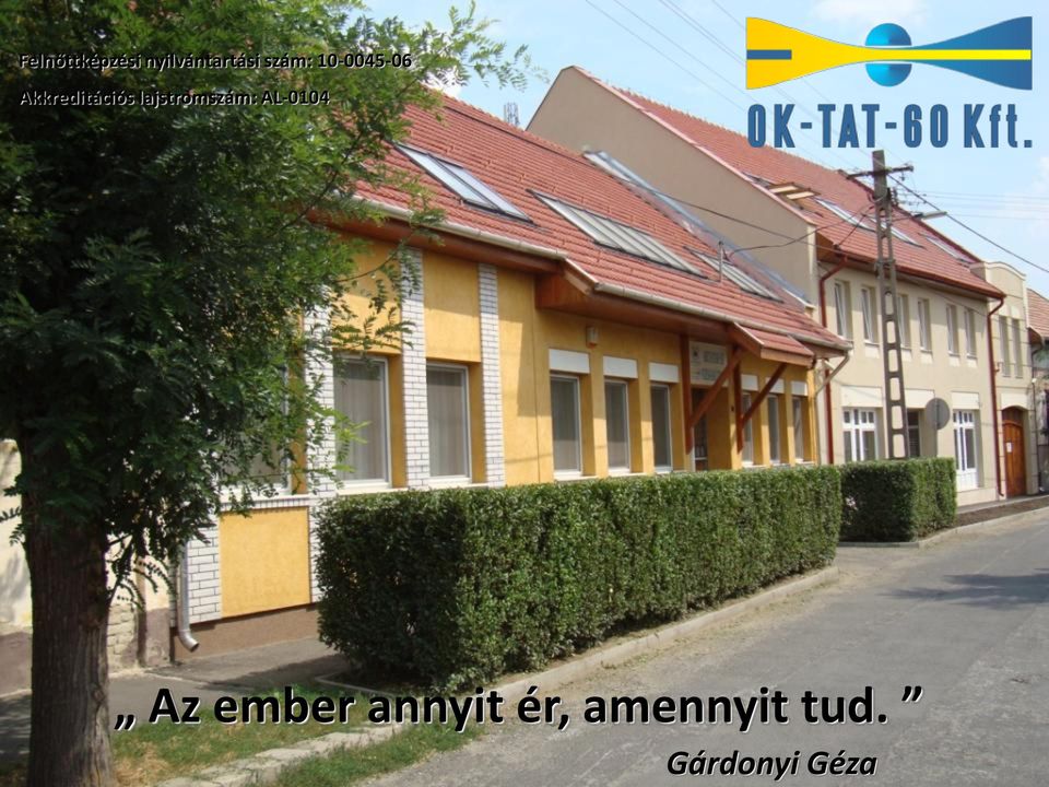 lajstromszám: AL-0104 Az ember