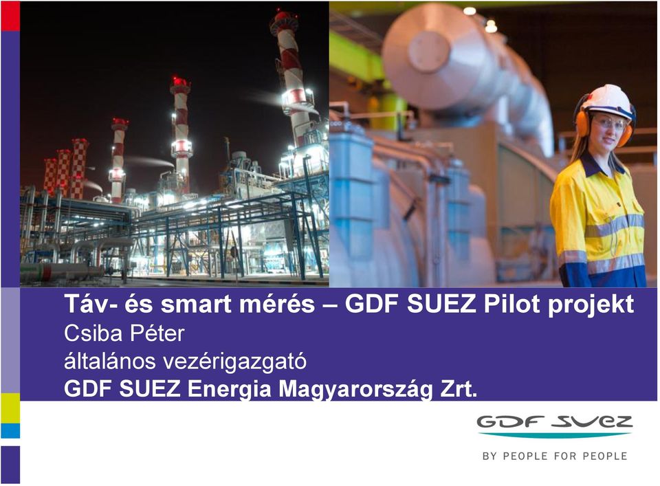 általános vezérigazgató GDF