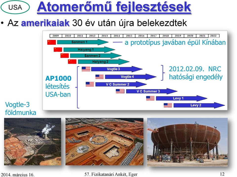 épül Kínában Vogtle-3 földmunka AP1000