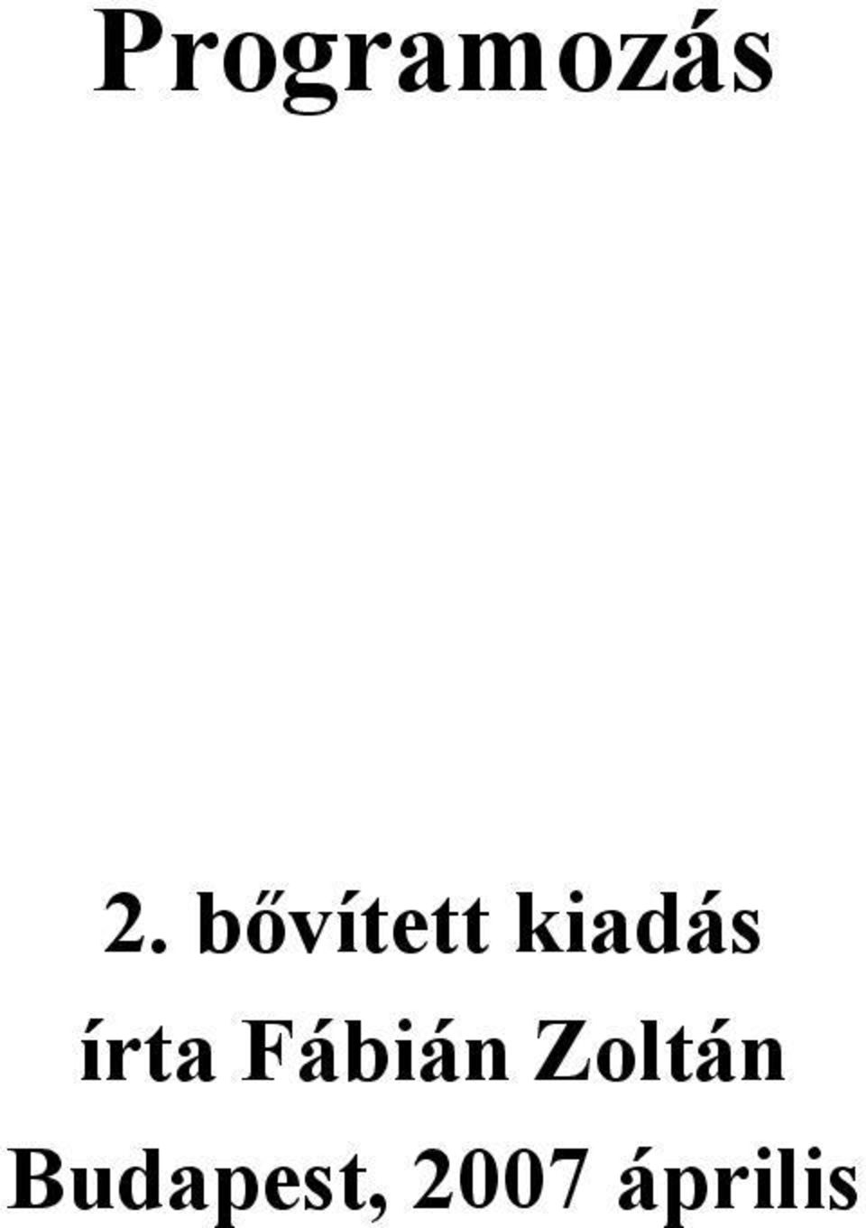 írta Fábián