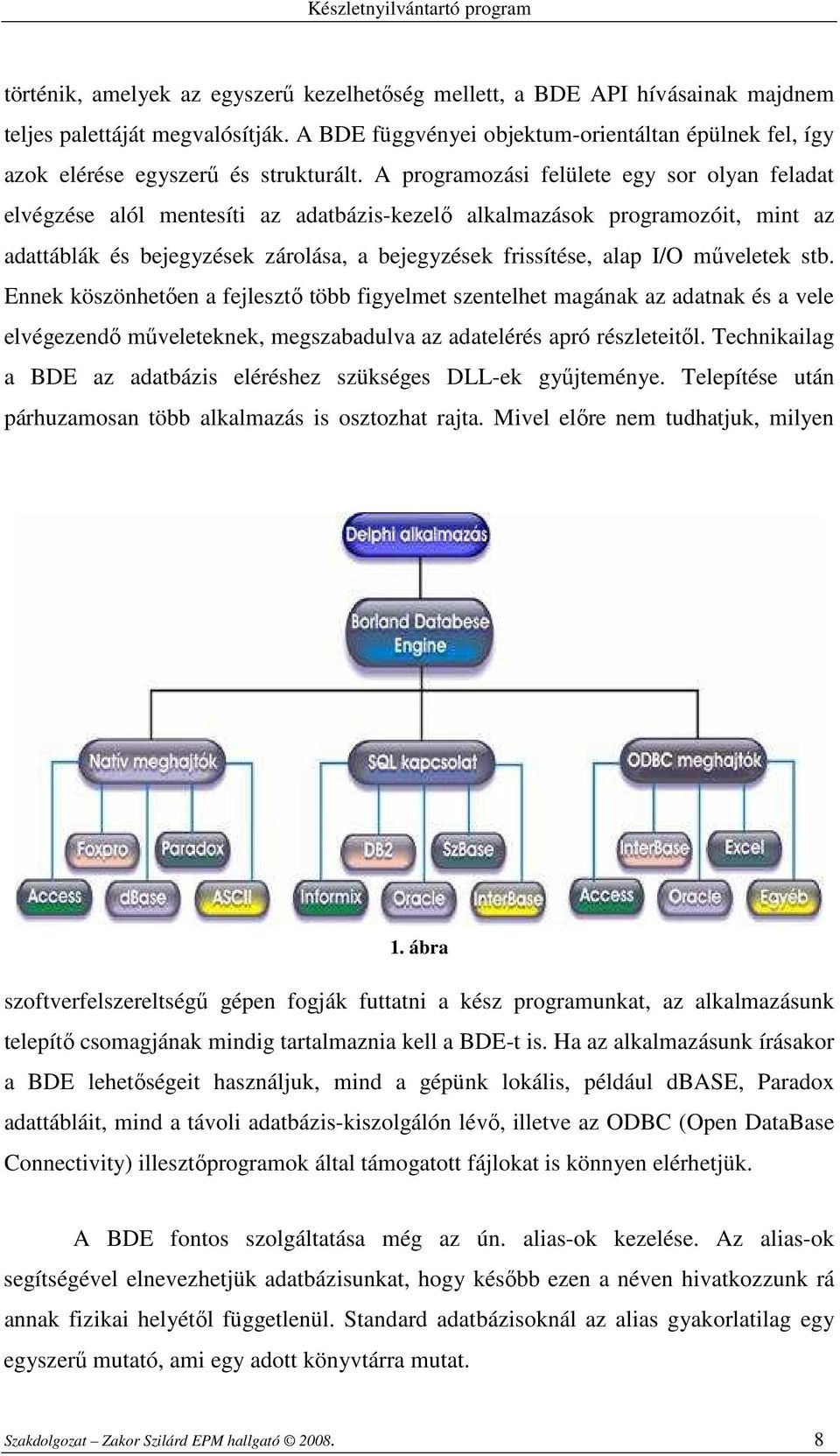 A programozási felülete egy sor olyan feladat elvégzése alól mentesíti az adatbázis-kezelı alkalmazások programozóit, mint az adattáblák és bejegyzések zárolása, a bejegyzések frissítése, alap I/O