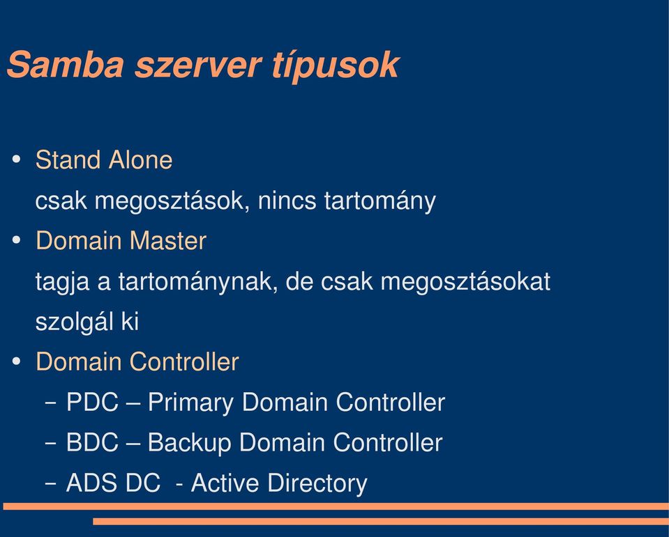 megosztásokat szolgál ki Domain Controller PDC Primary