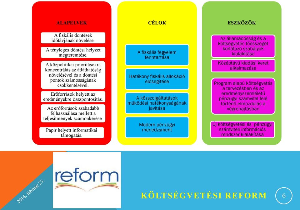 Az erőforrások szabadabb felhasználása mellett a teljesítmények számonkérése. Papír helyett informatikai támogatás.