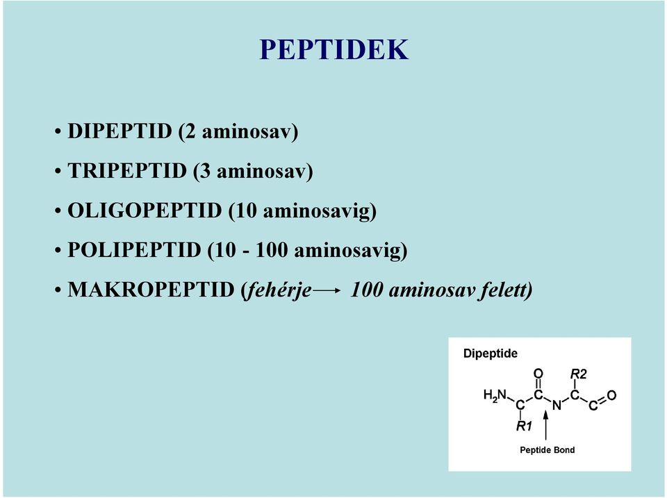aminosavig) POLIPEPTID (10-100