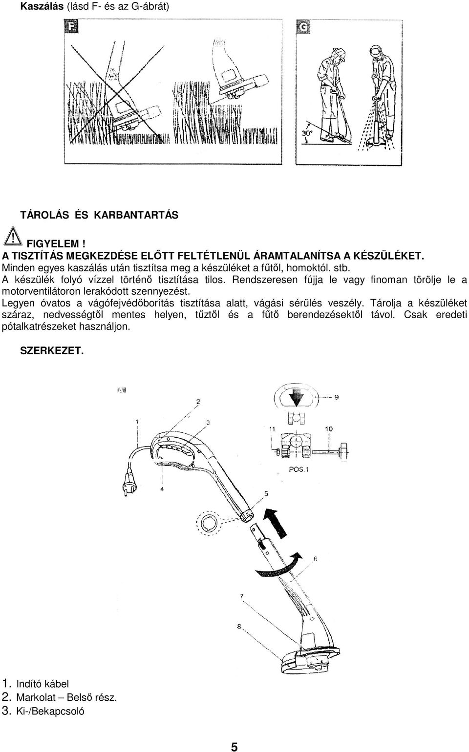 Rendszeresen fújja le vagy finoman törölje le a motorventilátoron lerakódott szennyezést.