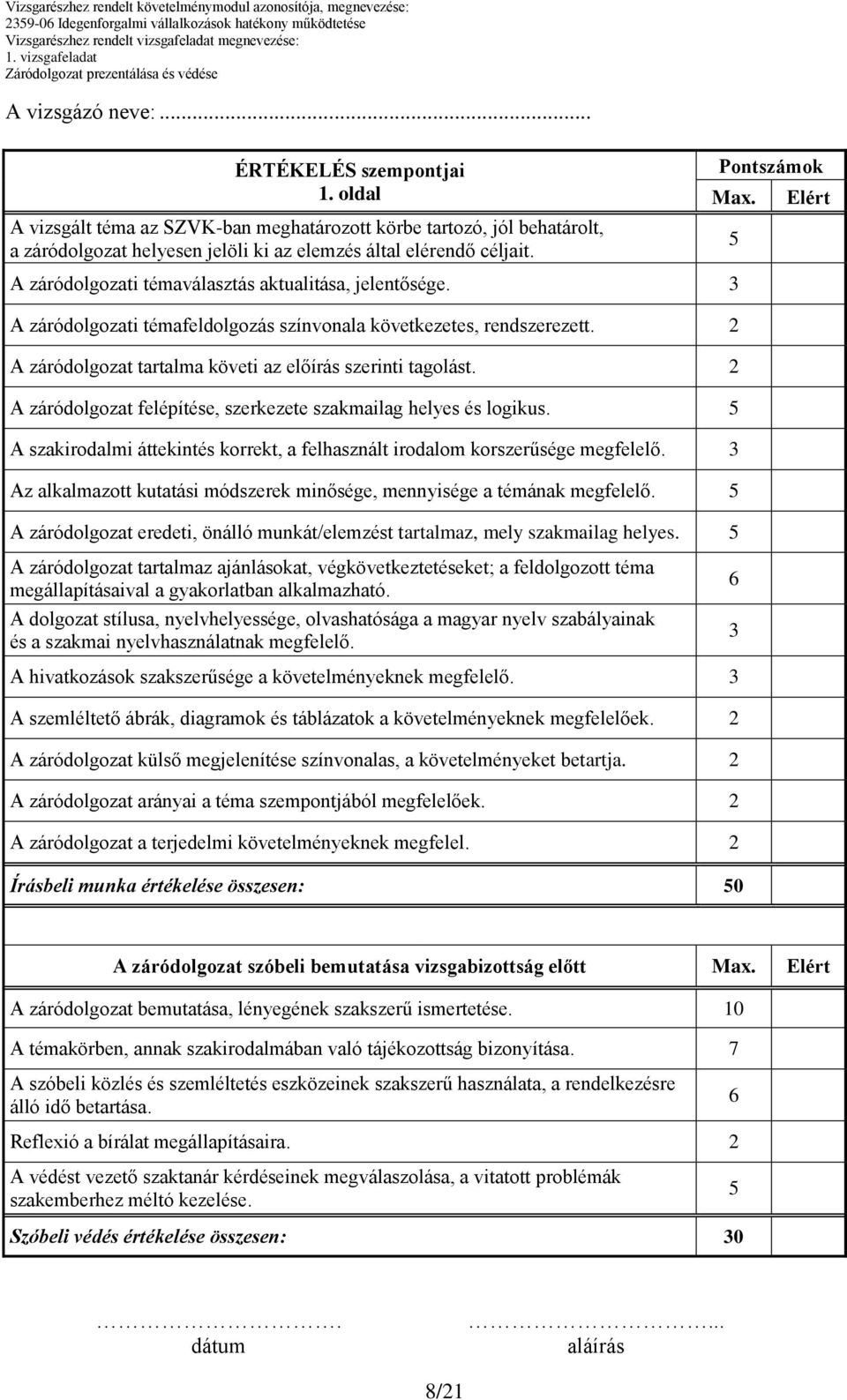 2 A záródolgozat felépítése, szerkezete szakmailag helyes és logikus. 5 A szakirodalmi áttekintés korrekt, a felhasznált irodalom korszerűsége megfelelő.