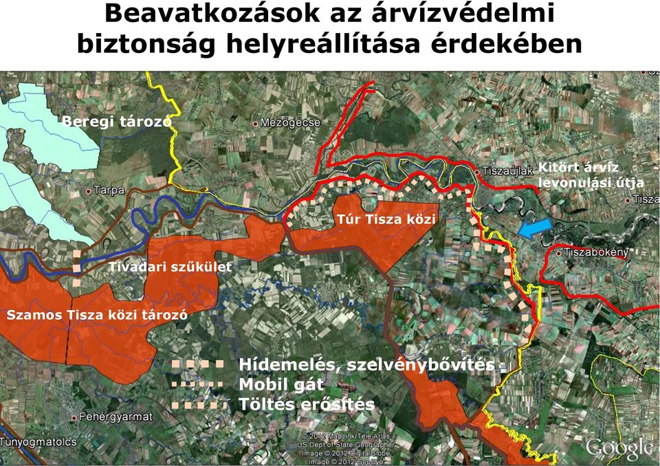 Túr Tisza közi Tivadari szűkület Szamos Tisza közi