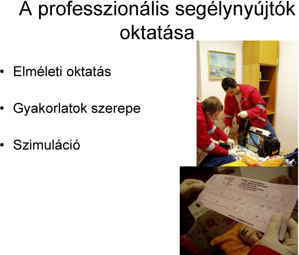 Elméleti oktatás