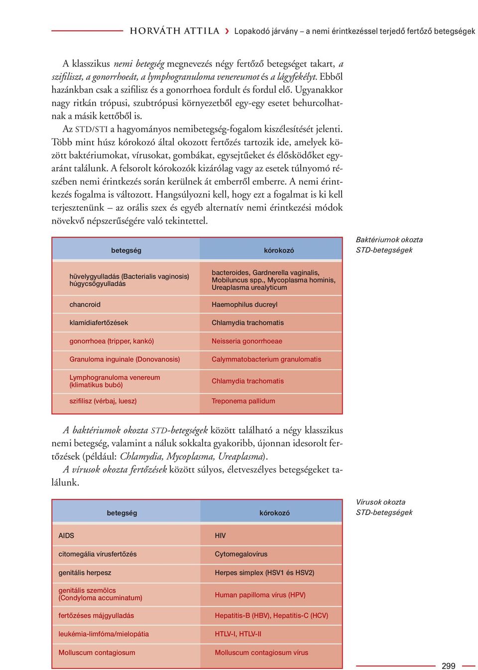 Ugyanakkor nagy ritkán trópusi, szubtrópusi környezetbôl egy-egy esetet behurcolhatnak a másik kettôbôl is. Az STD/STI a hagyományos nemibetegség-fogalom kiszélesítését jelenti.