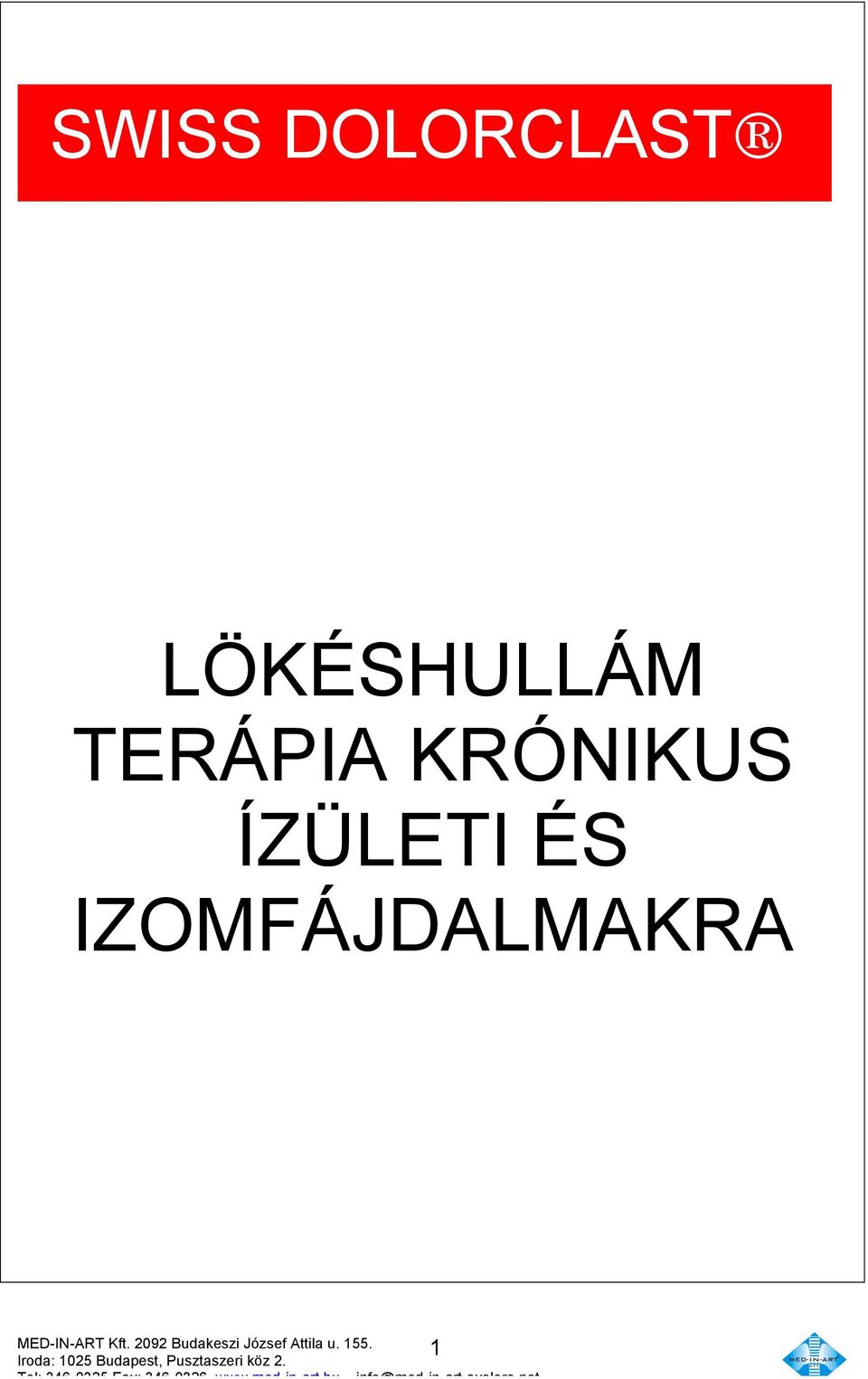 TERÁPIA KRÓNIKUS