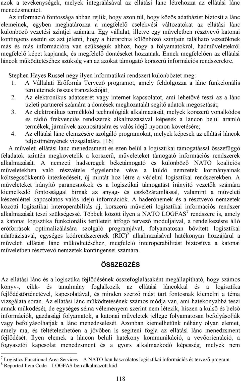 szintjei számára.