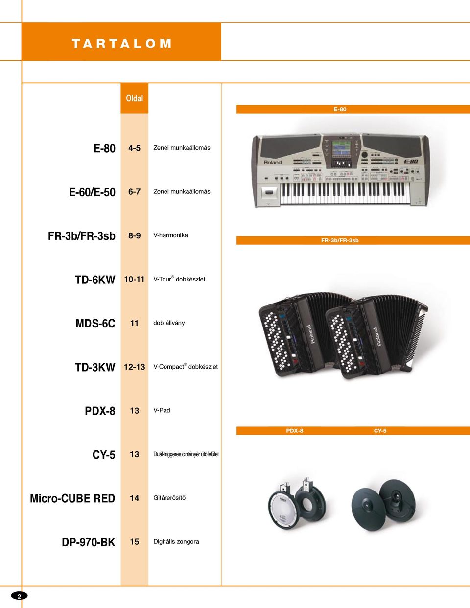 állvány TD-3KW 12-13 V-Compact dobkészlet PDX-8 13 V-Pad PDX-8 CY-5 CY-5 13