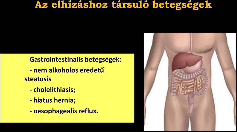 alkoholos eredetű steatosis -