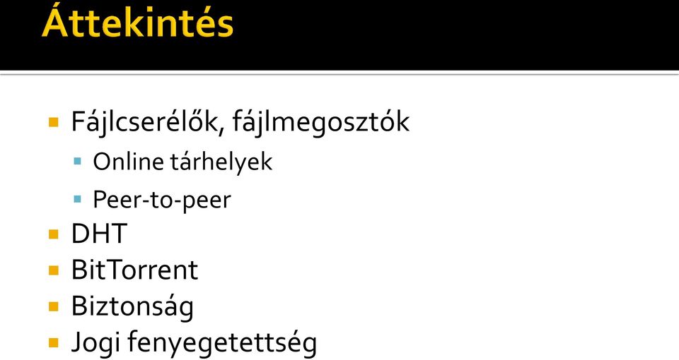 tárhelyek Peer-to-peer