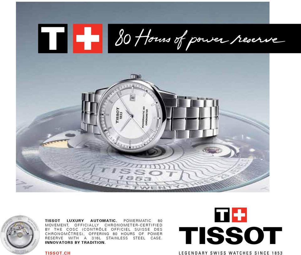 THE COSC (CONTRÔLE OFFICIEL SUISSE DES CHRONOMÈTRES),