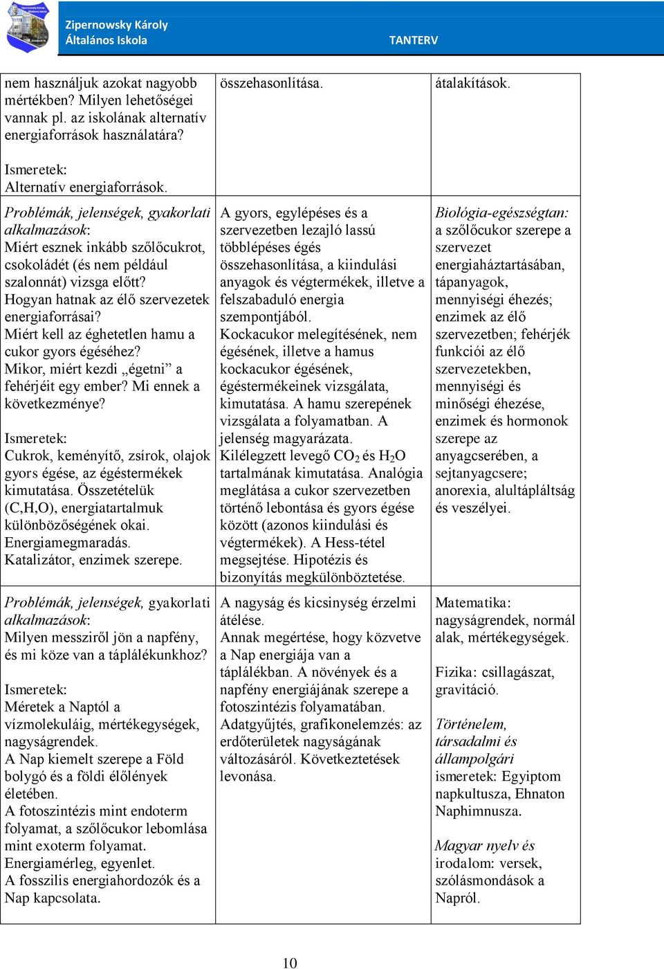 Mikor, miért kezdi égetni a fehérjéit egy ember? Mi ennek a következménye? Cukrok, keményítő, zsírok, olajok gyors égése, az égéstermékek kimutatása.