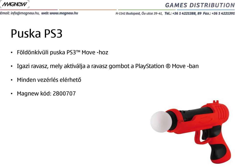 ravasz gombot a PlayStation Move -ban