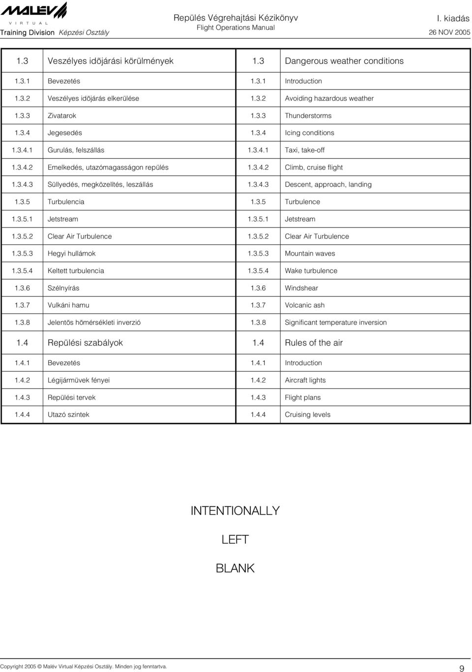 3.4.3 Descent, approach, landing 1.3.5 Turbulencia 1.3.5 Turbulence 1.3.5.1 Jetstream 1.3.5.1 Jetstream 1.3.5.2 Clear Air Turbulence 1.3.5.2 Clear Air Turbulence 1.3.5.3 Hegyi hullámok 1.3.5.3 Mountain waves 1.