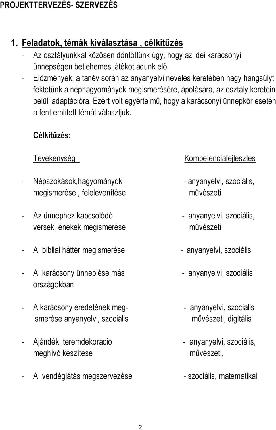 Ezért volt egyértelmű, hogy a karácsonyi ünnepkör esetén a fent említett témát választjuk.