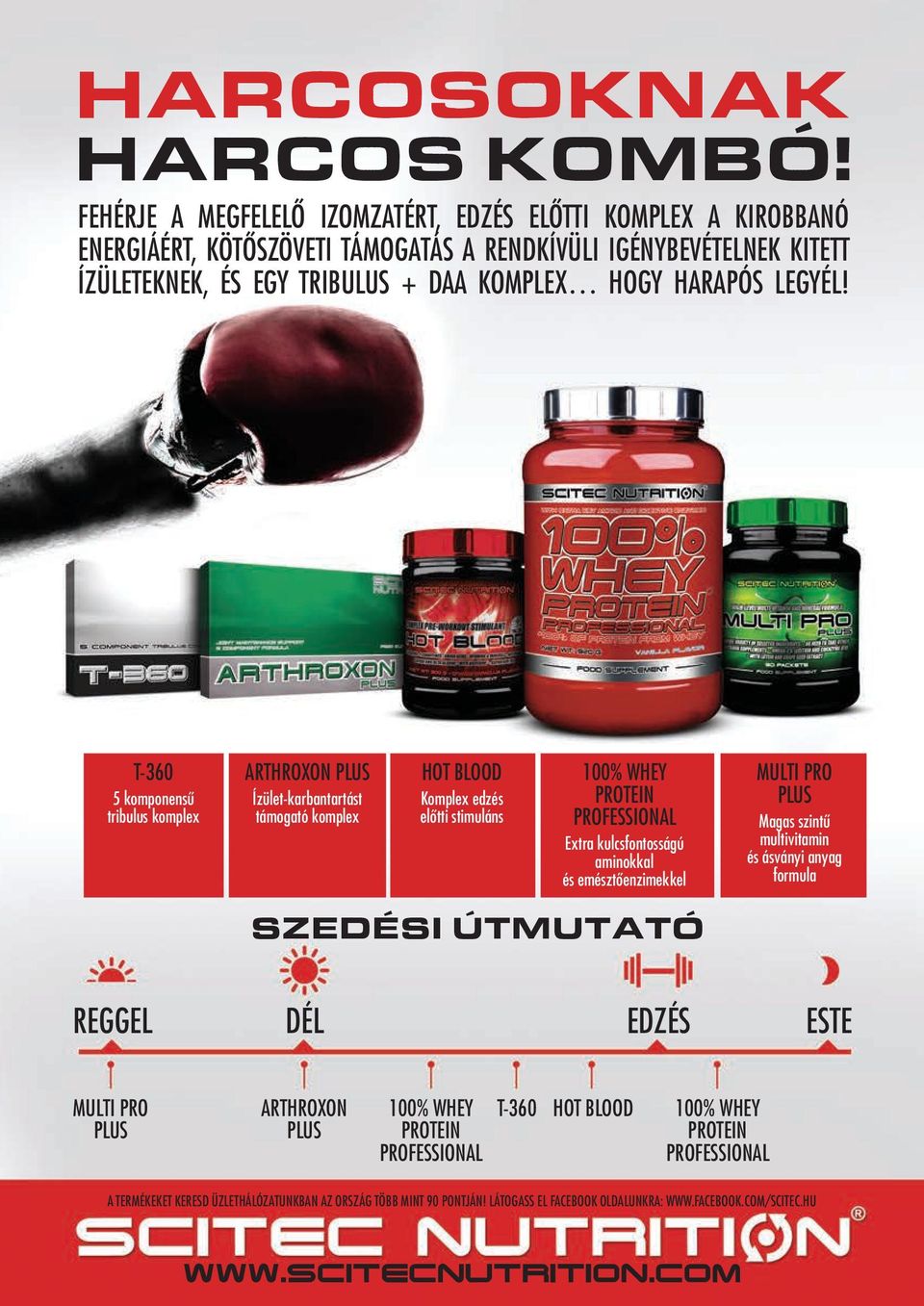 t-360 5 komponensű tribulus komplex arthroxon plus Ízület-karbantartást támogató komplex hot blood Komplex edzés előtti stimuláns 100% whey protein professional extra kulcsfontosságú aminokkal és