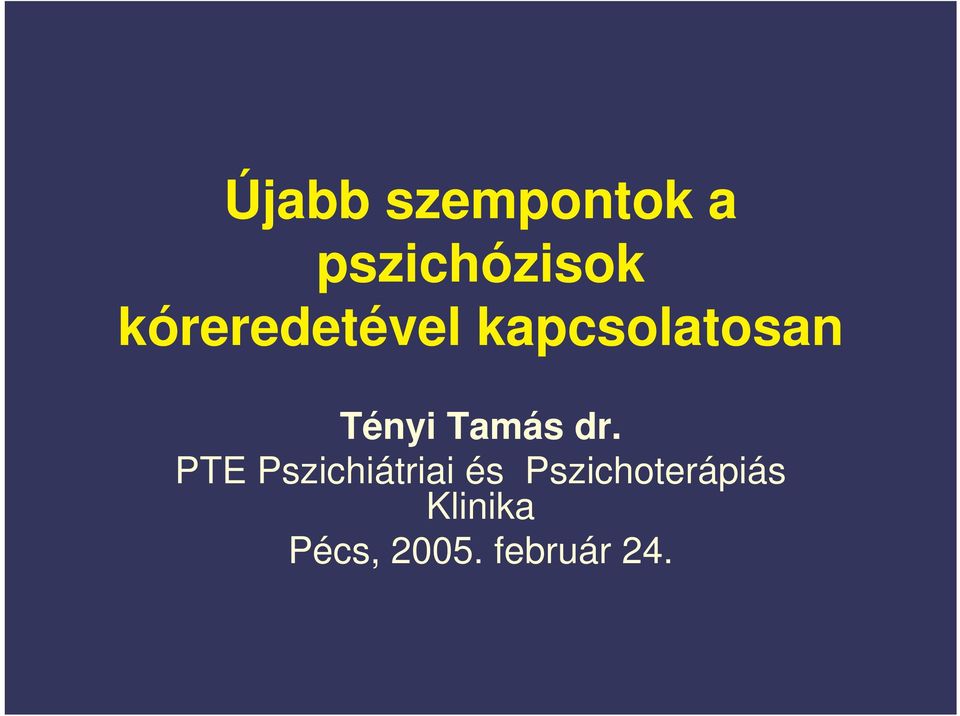 Tamás dr.