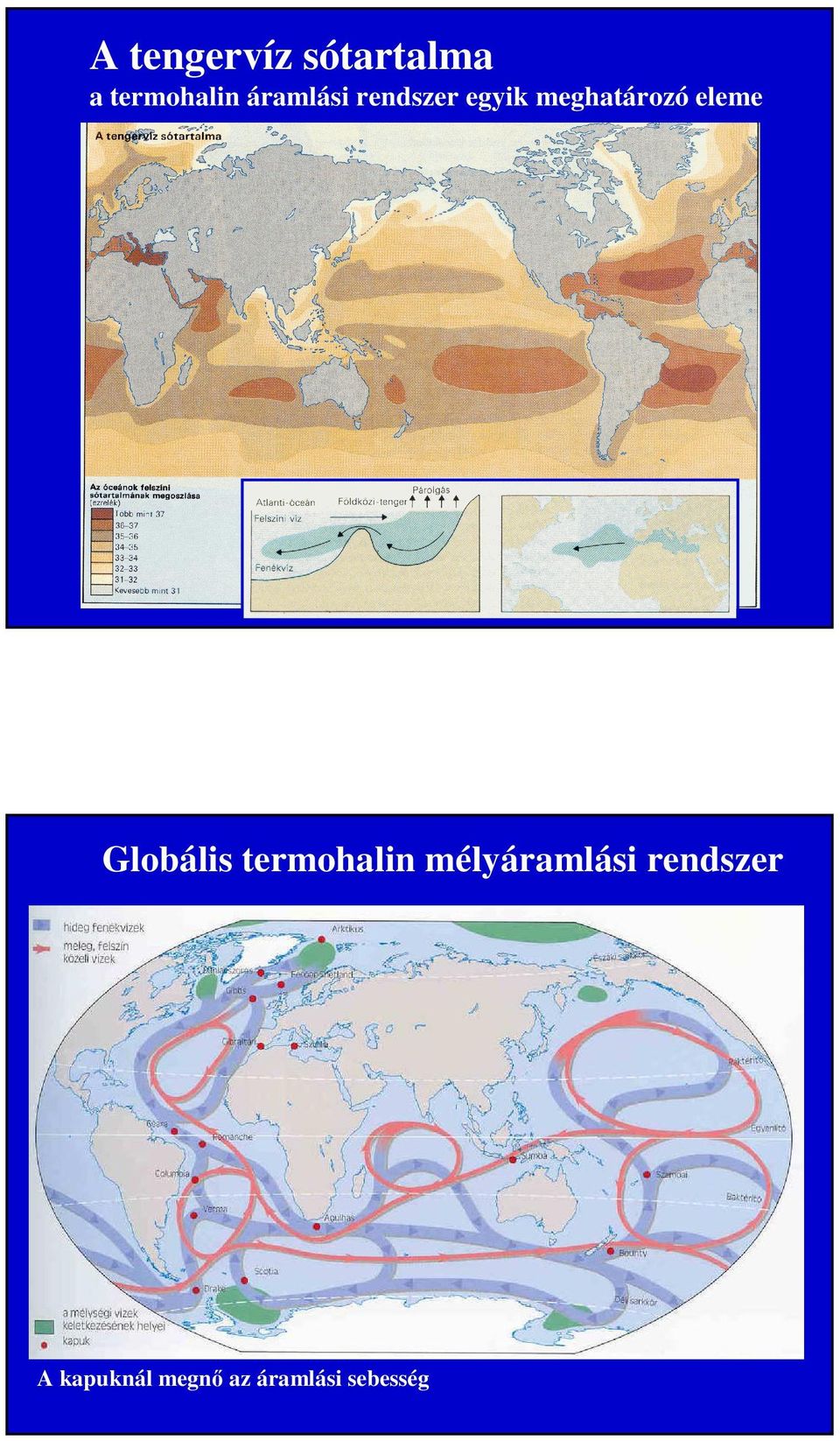 eleme Globális termohalin mélyáramlási