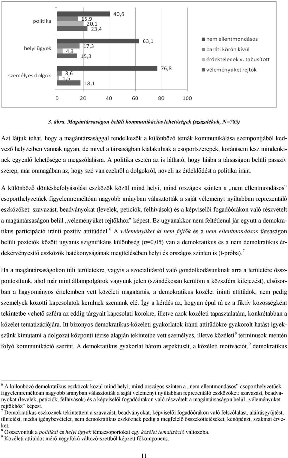 ugyan, de mivel a társaságban kialakulnak a csoportszerepek, korántsem lesz mindenkinek egyenlő lehetősége a megszólalásra.